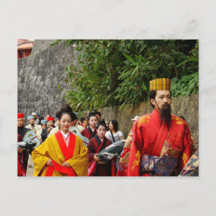 Carte Postale Procession royale