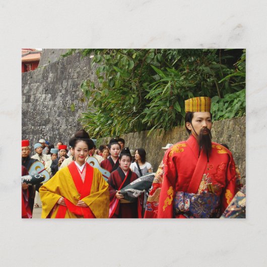 Carte Postale Procession royale (Devant)