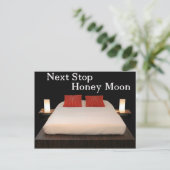 Carte Postale prochain arrêt, lune de miel (Debout devant)