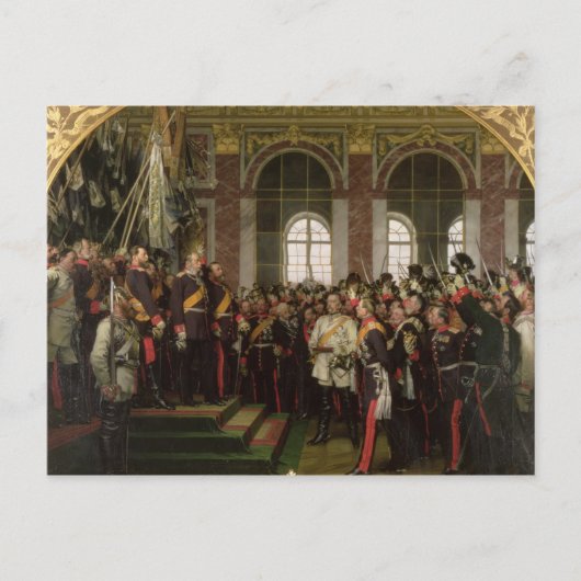 Carte Postale Proclamation de Guillaume (Devant)