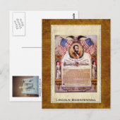 Carte Postale Proclamation d'émancipation (Devant / Derrière)