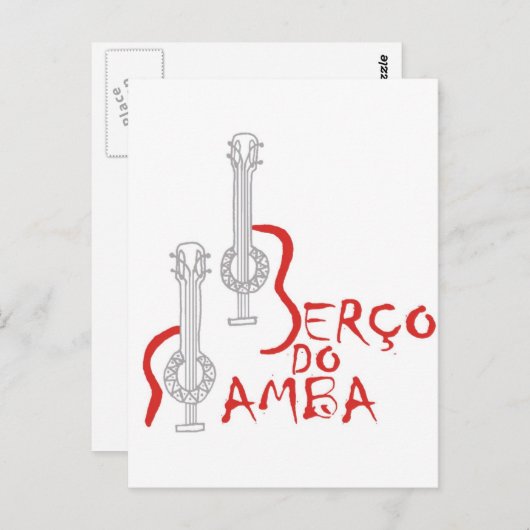 Carte Postale Producteurs Berço do Samba (Devant / Derrière)