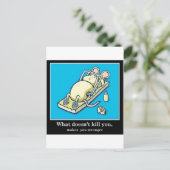 Carte Postale Produit de souris amusant (Debout devant)