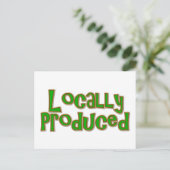 Carte Postale Produit localement (Debout devant)