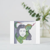 Carte Postale Produits d'amour de serpent (Debout devant)