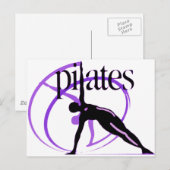 Carte Postale Produits de la méthode Pilates ! (Devant / Derrière)