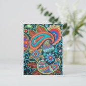 Carte Postale Produits d'image Paisley Art (Debout devant)