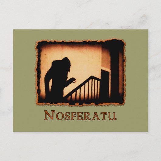Carte Postale Produits effrayants de vampire de Nosferatu (Devant)