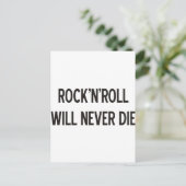 Carte Postale Produits et conceptions de Rock 'n' Roll ! (Debout devant)