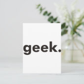 Carte Postale Produits et designs geeks ! (Debout devant)