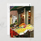 Carte Postale Produits frais (Devant / Derrière)