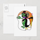 Carte Postale Produits Logo PenguinFrog (Devant / Derrière)