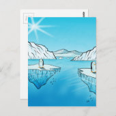 Carte Postale Produits pingouins (Devant / Derrière)