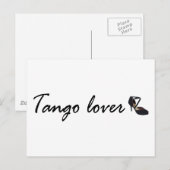 Carte Postale Produits Tango Lover ! (Devant / Derrière)