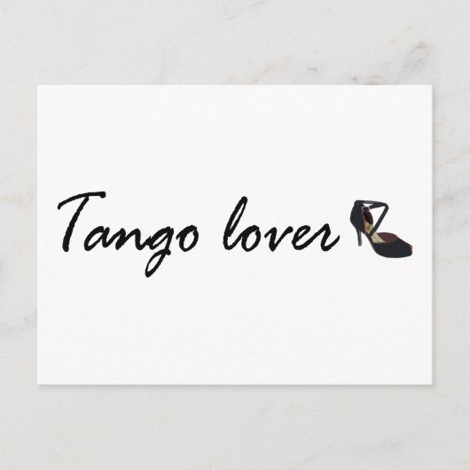 Carte Postale Produits Tango Lover ! (Devant)