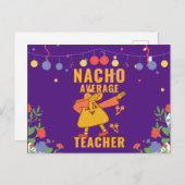 Carte Postale Prof pas moyen (Devant / Derrière)