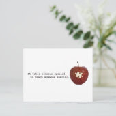 Carte Postale Professeur d'autisme (Debout devant)