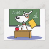 Carte Postale Professeur de chien (Devant)