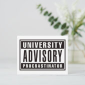 Carte Postale Professeur de conseil universitaire (Debout devant)