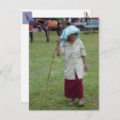 Carte Postale Professeur de danse (Devant / Derrière)