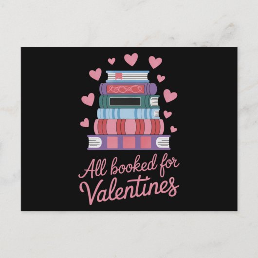 Carte Postale Professeur de lecture tout réservé pour la Saint-V (Devant)