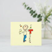 Carte Postale Professeur de Musique (Debout devant)