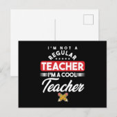 Carte Postale Professeur Mentor Professeur Professeur Profession (Devant / Derrière)