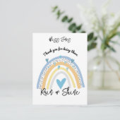 Carte Postale professeur merci rainbow class cadeau retraite (Debout devant)