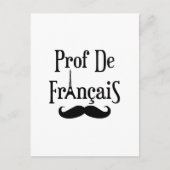 Carte Postale Professeur Prof. de Français (Devant)