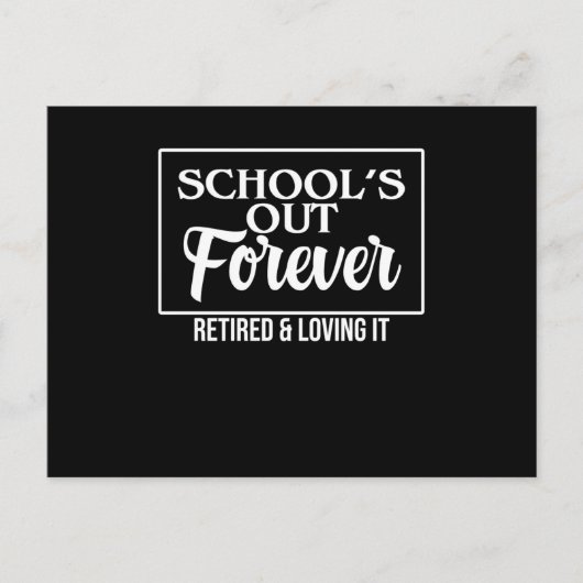 Carte Postale Professeur retraité Enseigner l'école Enseignement (Devant)