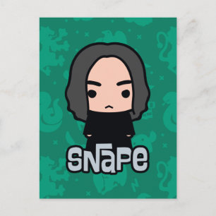 Carte Postale Professeur Snape Cartoon Caractère Art