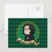 Carte Postale Professeur Snape en anime (Devant / Derrière)