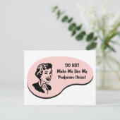 Carte Postale Professeur Voice (Debout devant)