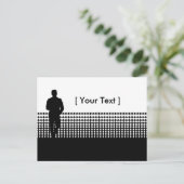 Carte postale professionnelle (Debout devant)