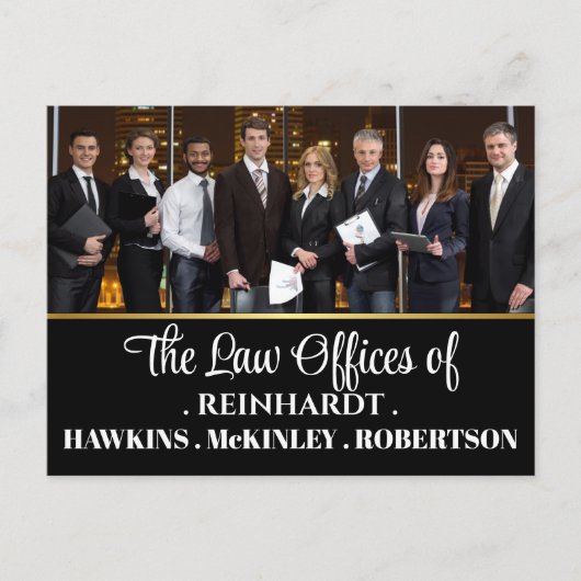 Carte postale professionnelle (Devant)