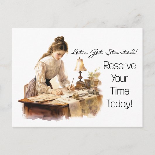 Carte postale professionnelle promotionnelle (Devant)