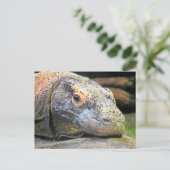 Carte Postale Profil de Komodo Dragon (Debout devant)