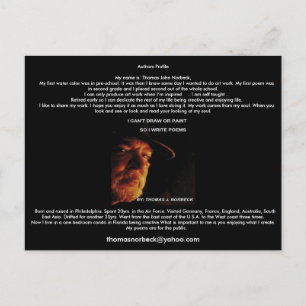 Carte postale Profil des auteurs