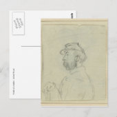 Carte Postale Profil du soldat (Devant / Derrière)