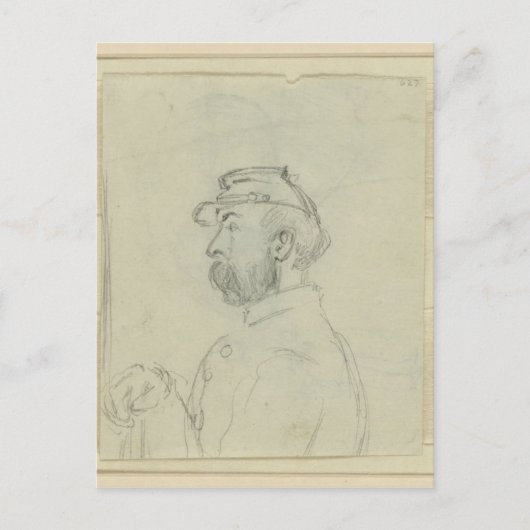 Carte Postale Profil du soldat (Devant)