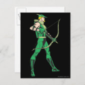 Carte Postale Profil Flèche verte (Devant / Derrière)