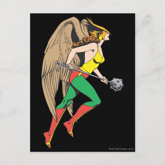 Carte Postale Profil Hawkwoman (Devant)