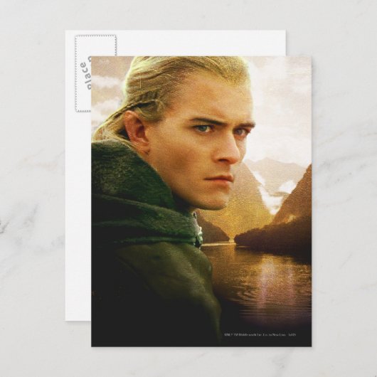 Carte Postale Profil LEGOLAS GREENLEAF™ 3/4 (Devant / Derrière)