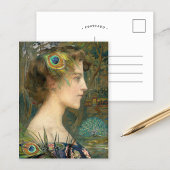 Carte Postale Profil Peacock | Edgard Maxence