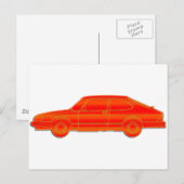 Carte Postale Profil Saab (Devant / Derrière)