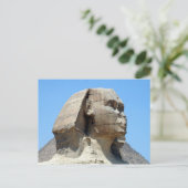 Carte Postale profil sphinx (Debout devant)