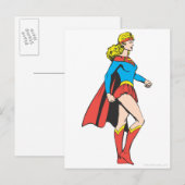 Carte Postale Profil Supergirl (Devant / Derrière)