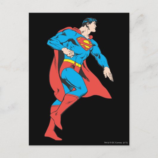 Carte Postale Profil Superman (Devant)