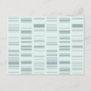 Carte Postale Profils ADN : instructions génétiques pour créer l