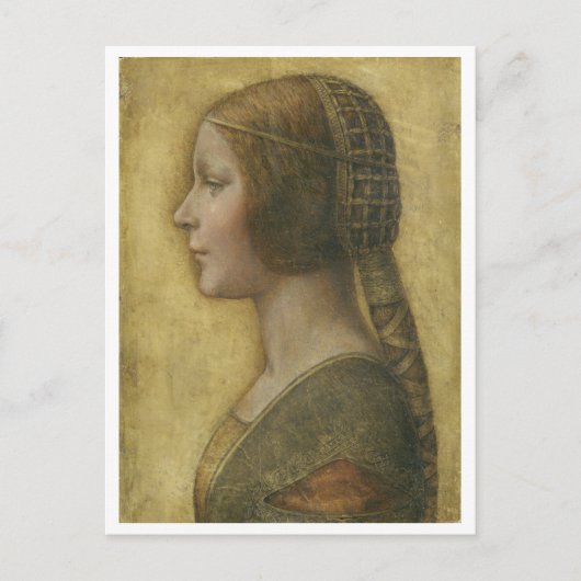 Carte Postale Profils of a Young Fiancee (Devant)